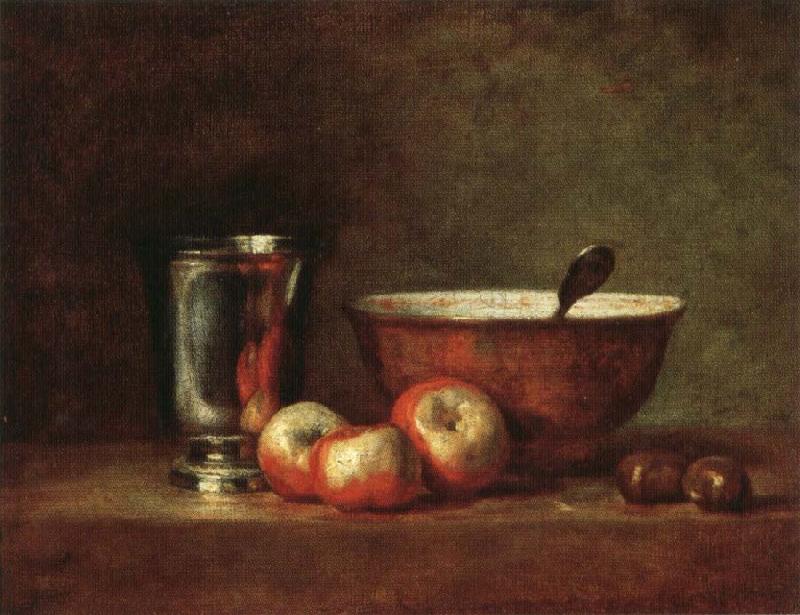 jean-Baptiste-Simeon Chardin Still Life France oil painting art